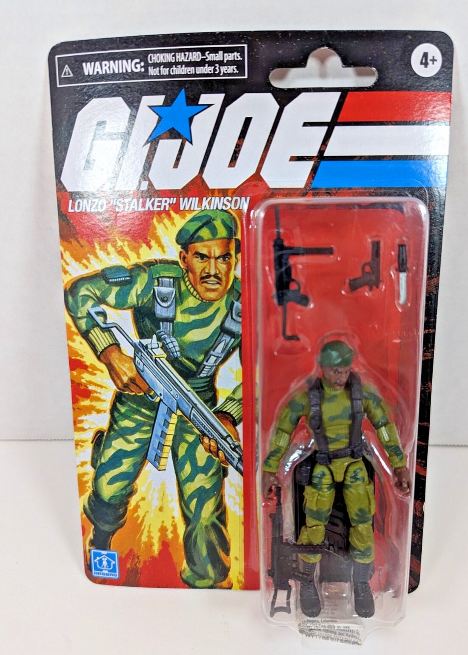 NIB G.I. Joe Retro Sgt. Stalker 3.75 Inch Exclusive Action Figure